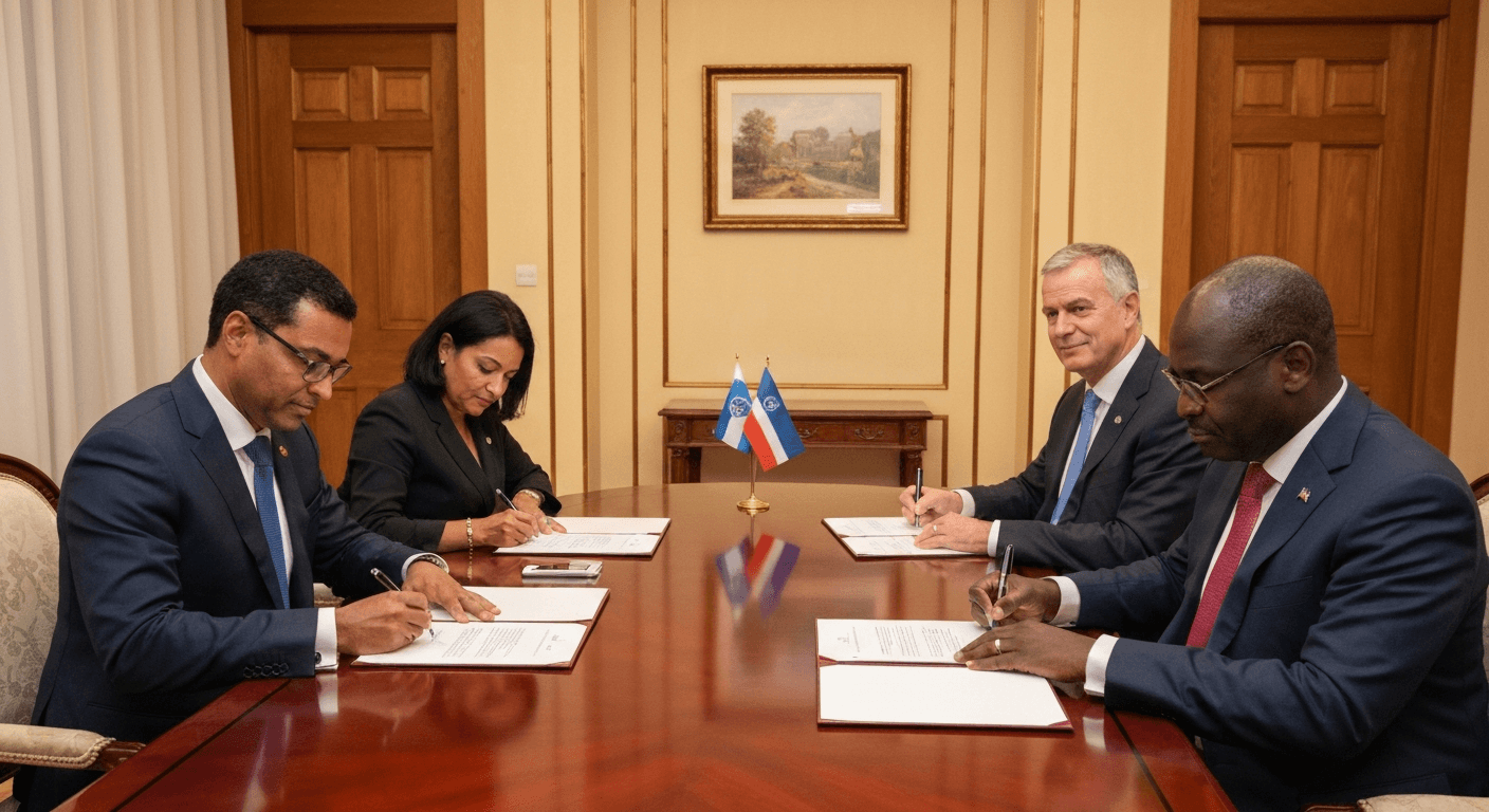 Firma di protocollo di cooperazione tra ItalAfrica Centrale e CCIAI